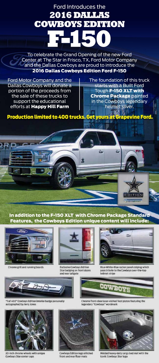 Grapevine Ford F-150 Cowboys-Edition