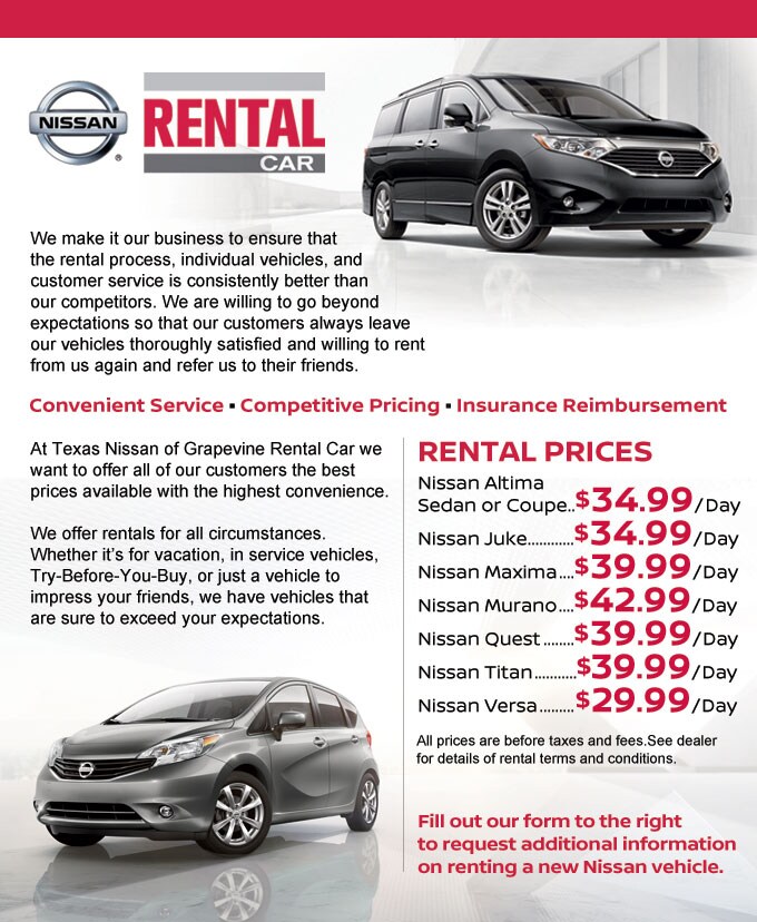 Nissan Rental Car Nissan Rental Car