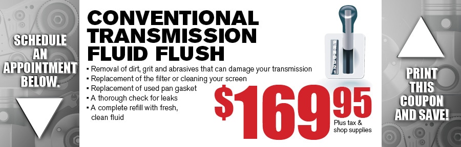 Money Saving Auto Service Coupon from Texas Toyota of Grapevine TX for Transmission Fluid Flush