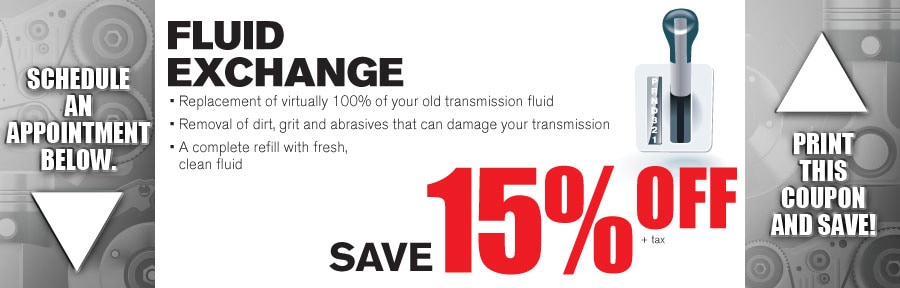 Money Saving Auto Service Coupon from Texas Toyota of Grapevine TX for Fluid Exchange Service
