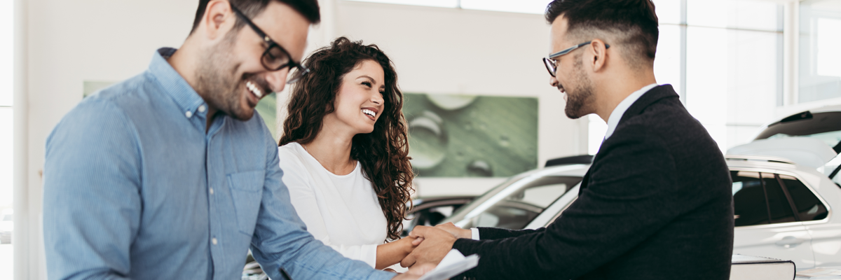 couple buying a new car couple buying a new car | leasing vs financing buying options