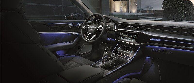 MY19 A6 Int Prestige Firmament Blue Dashboard