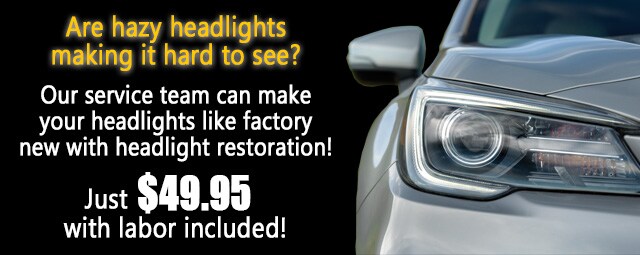 Thomas Cumberland Subaru Headlight Restoration Special