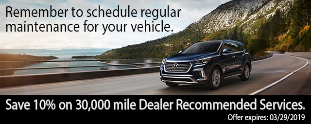 Thomas Cumberland Subaru 30,000 Mile Dealer Recommended Services Special