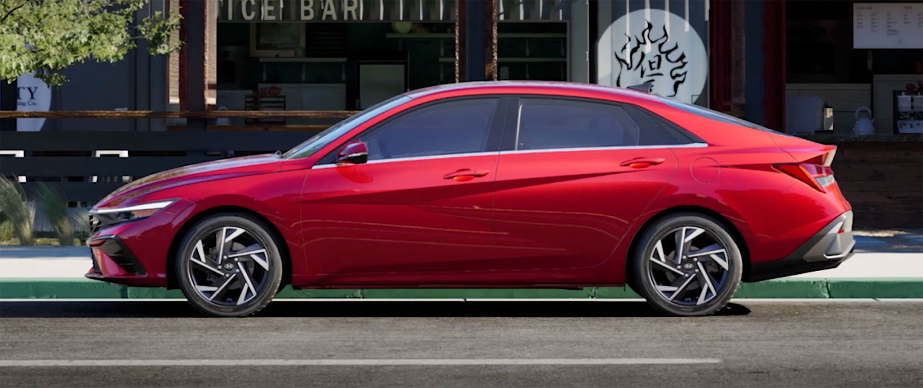 2025 Hyundai Elantra Hybrid Trim Comparison New Hyundai Elantra Profile