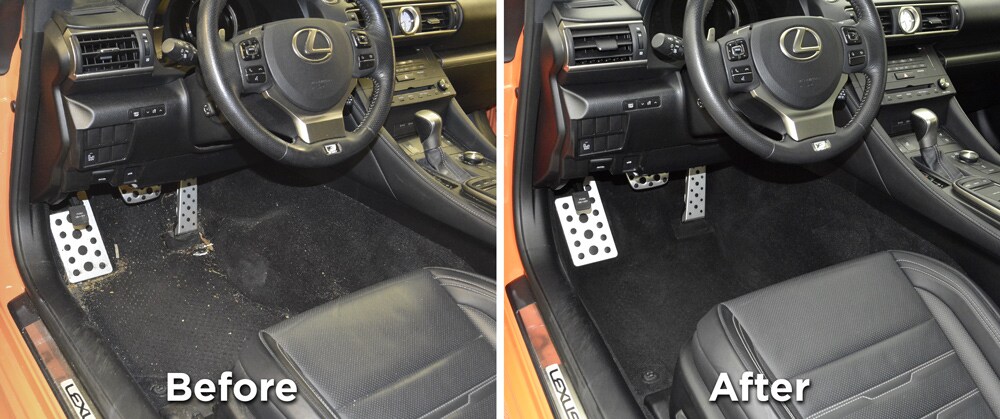 Lexus Detail Before and After