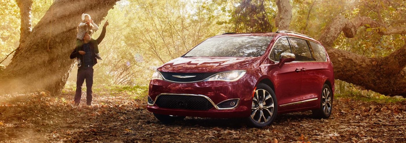 2017 Chrysler Pacifica in Red