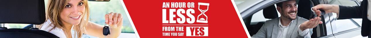 An Hour Or Less From The Time You Say Yes at Thompson Chrysler Dodge Jeep RAM in Baltimore, MD