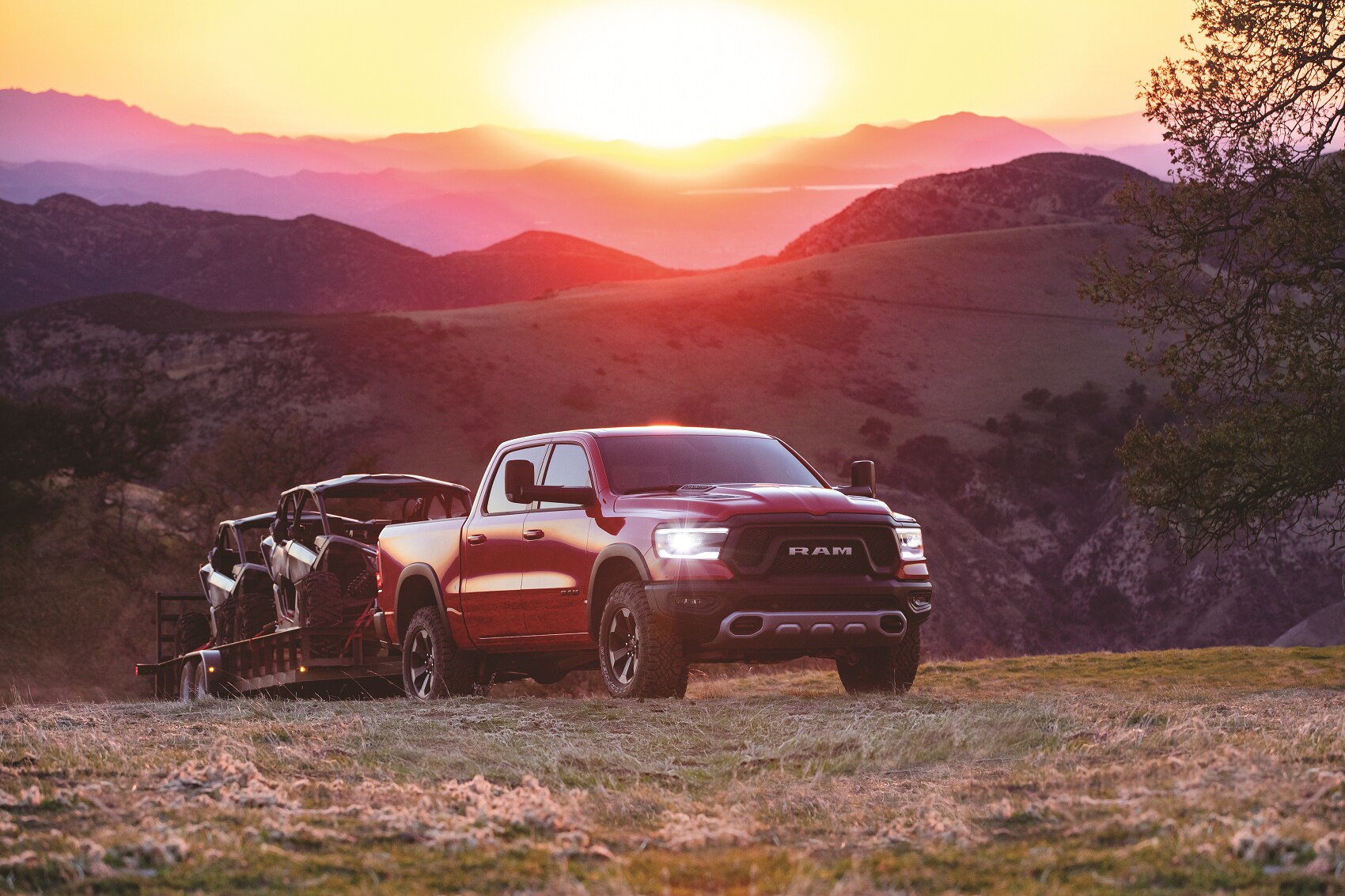 Ram 1500 Towing a Trailer