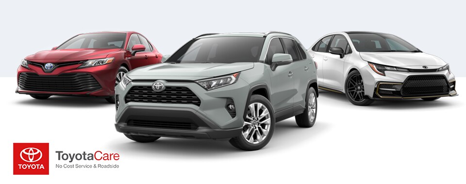 ToyotaCare No Cost Service & Roadside