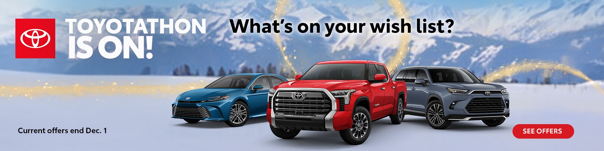 Toyotathon is ON at Thompson Toyota in Doylestown!