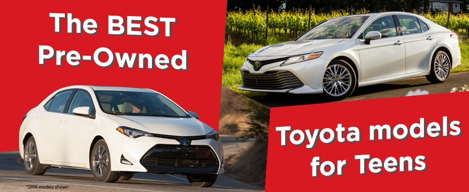 The BEST pre-owned Toyota models for teens