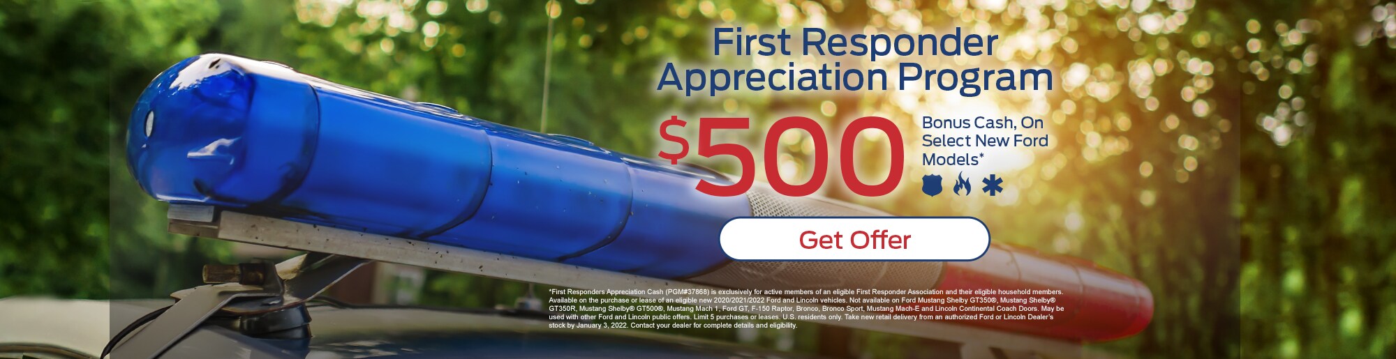 Ford First Responder Appreciation Program Thoroughbred Ford Platte City Ford Military First Responder Discount