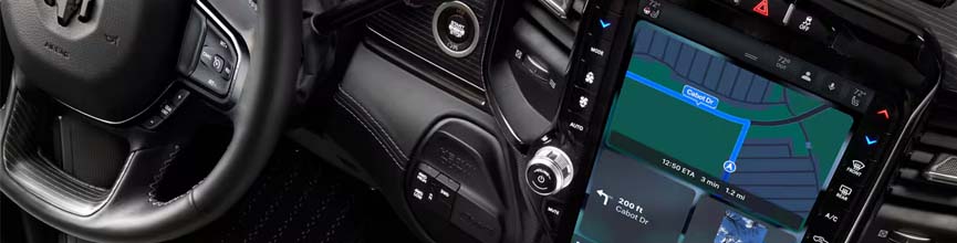 uconnect 12-inch touchscreen