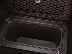 spacioussecure in-floor ram bins