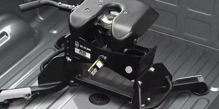 integrated towing hardware