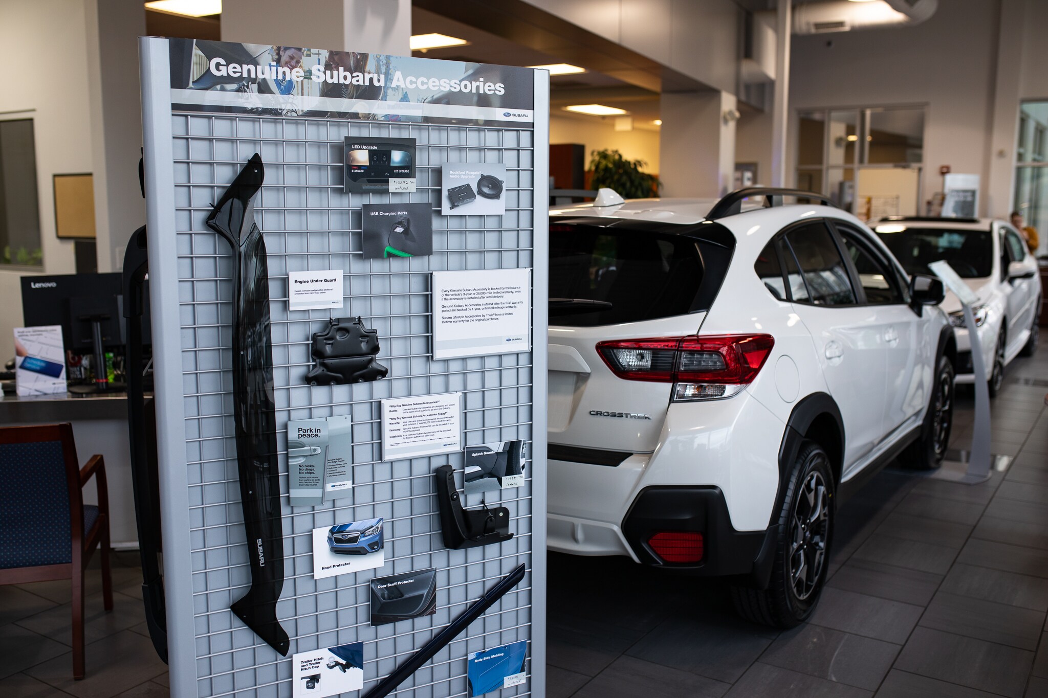 Genuine Subaru Accessories at Tindol Subaru.jpg Genuine Subaru Accessories in Gastonia