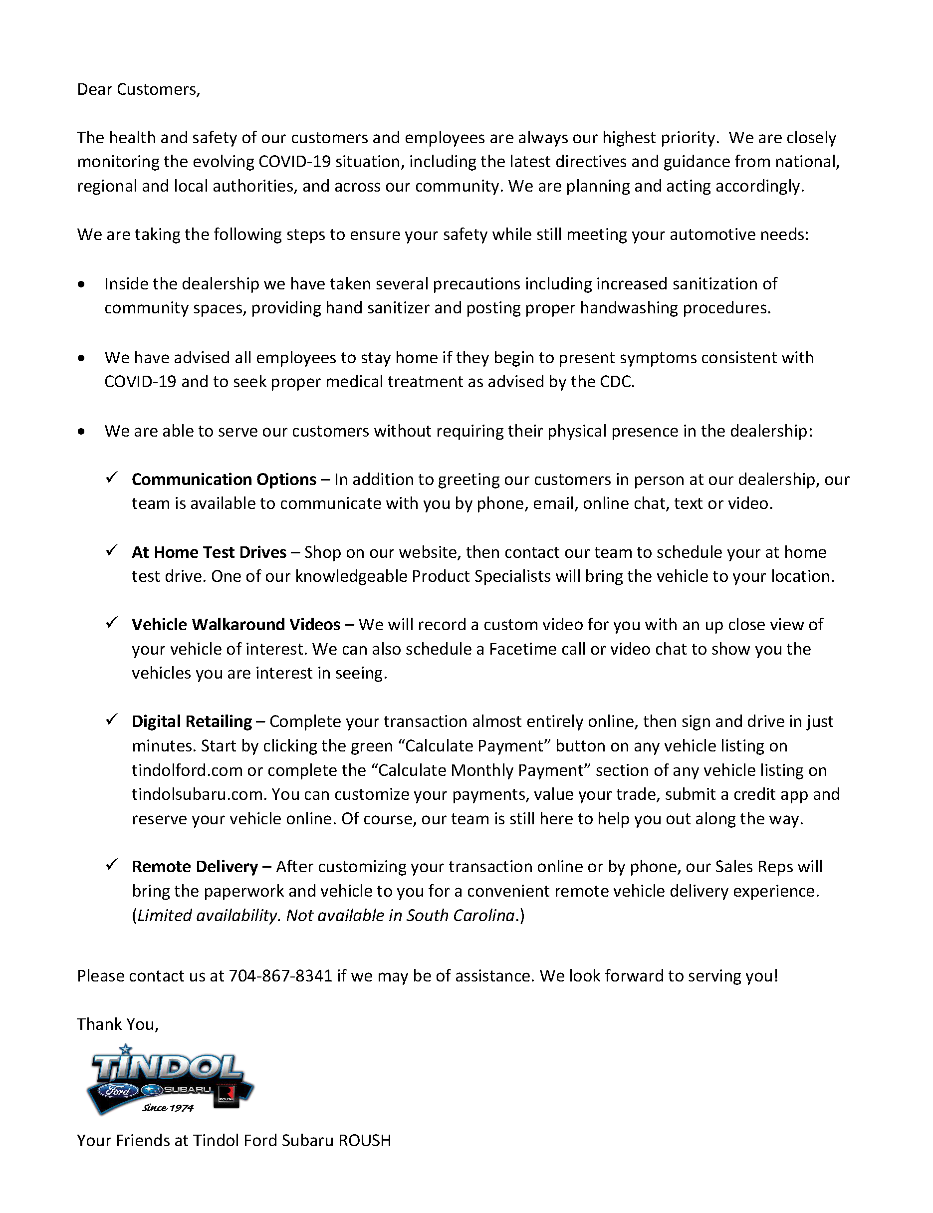 Tindol COVID-19 Letter 3-16-2020.png