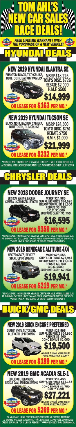 New Car Specials