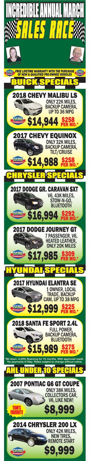 Used Car Specials