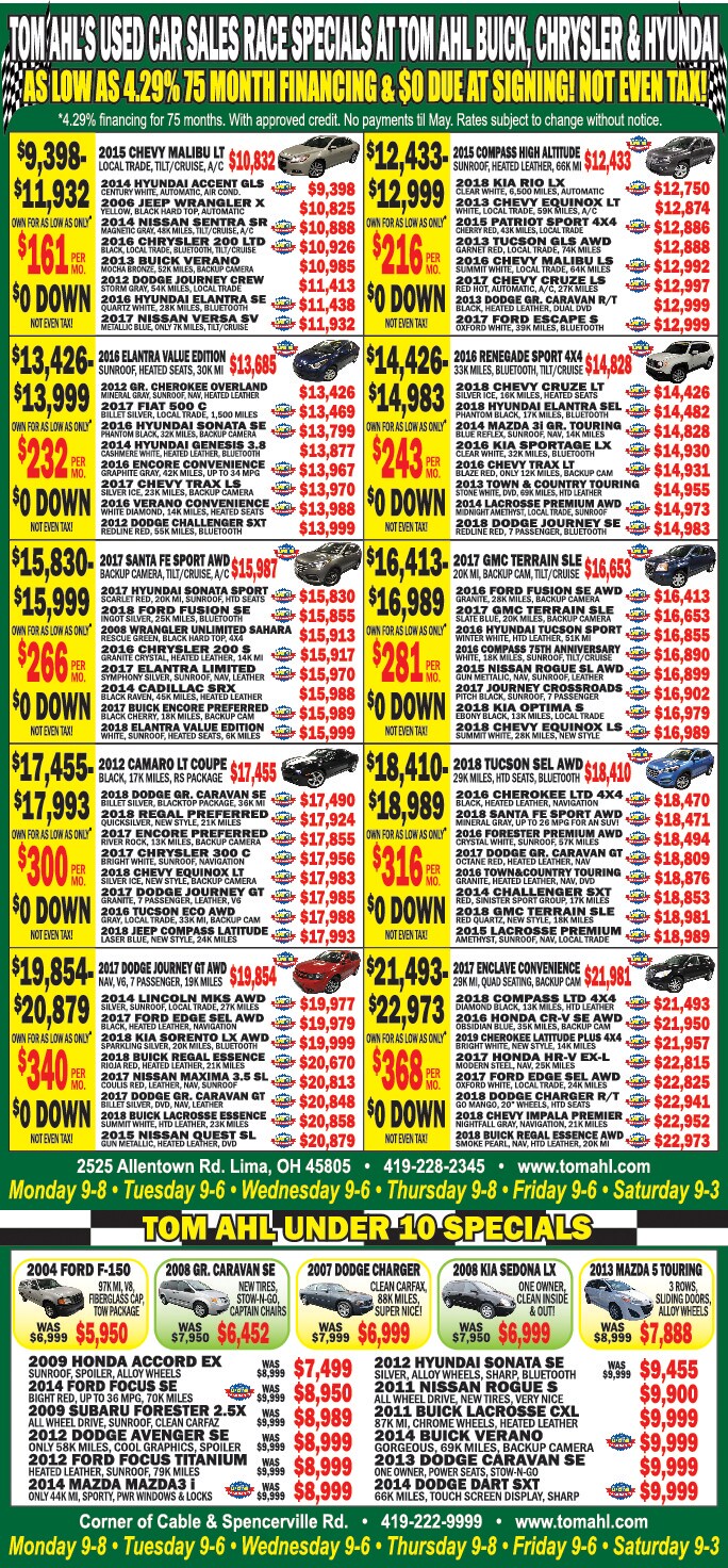 Used Car Specials