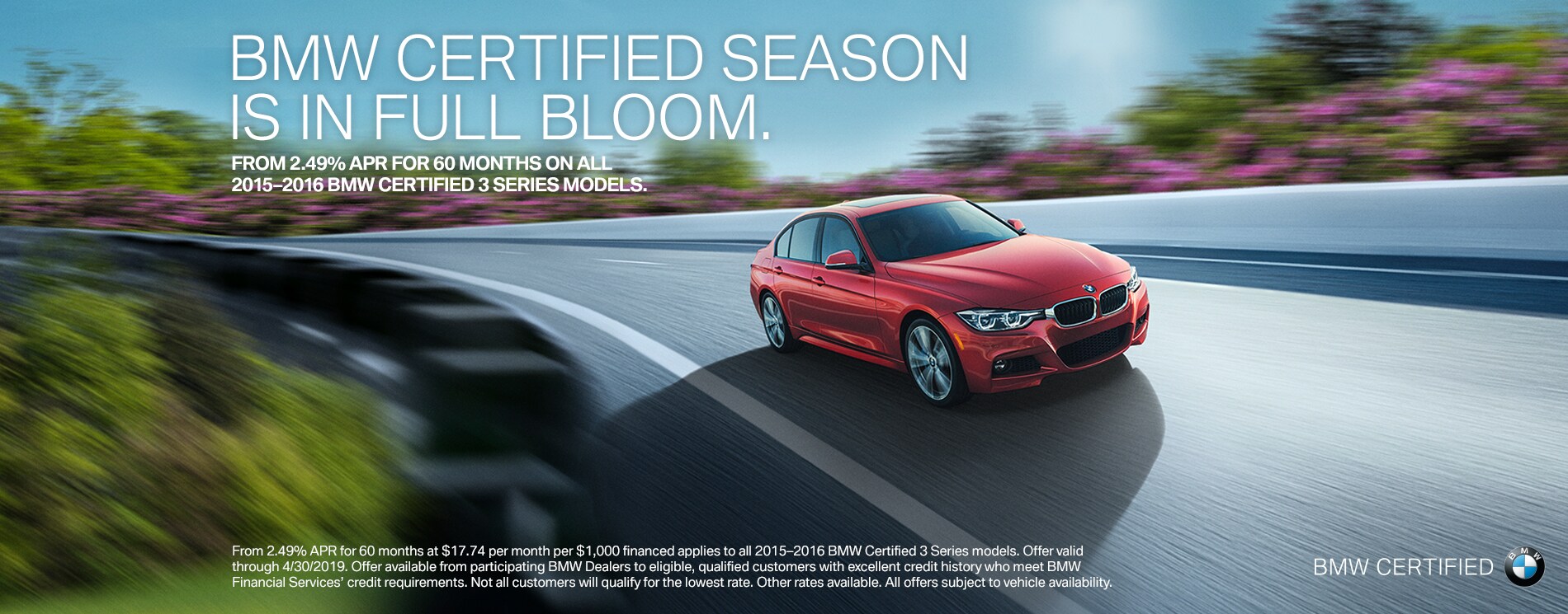 March 2019 BMW CPO Offer