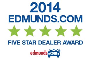 Edmunds 5-Star Dealer Award