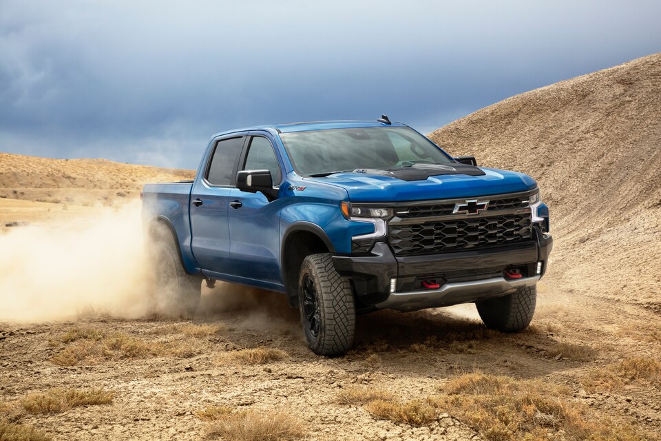 Chevy Silverado 1500 ZR2 Blue