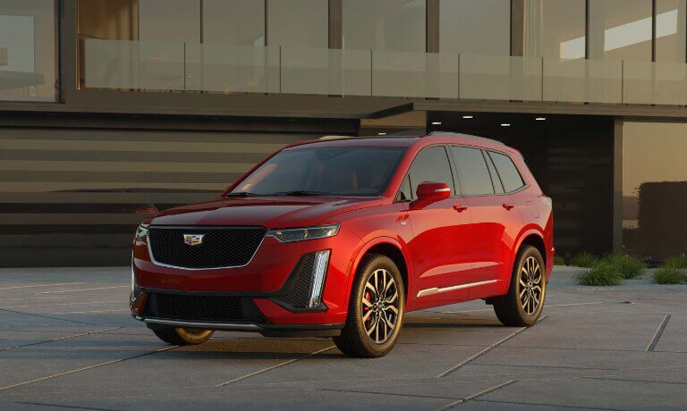 2025 Cadillac XT6 parked on a driveway