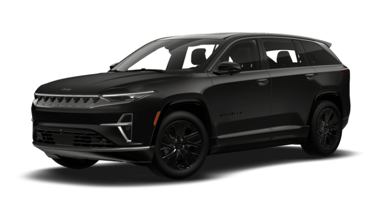 2025 Wagoneer S Launch Edition Exterior - Diamond Black