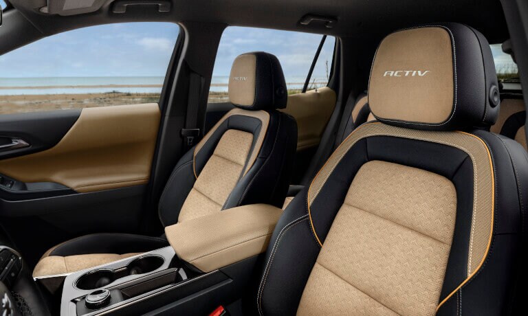 2025 Chevy Equinox ACTIV interior front seats