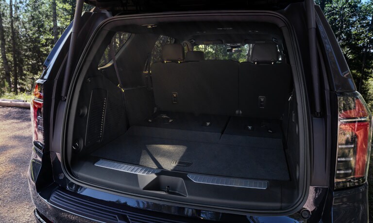 2025 Chevy Tahoe cargo space