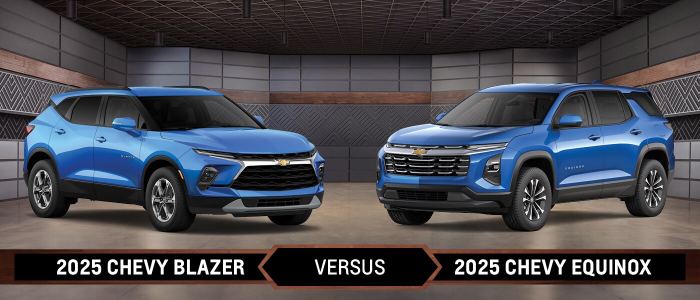 2025 Chevy Blazer vs. 2025 Chevy Equinox