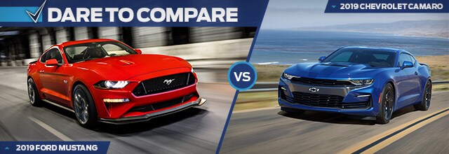 TomKelleyFord- 2019 Mustang vs Camaro