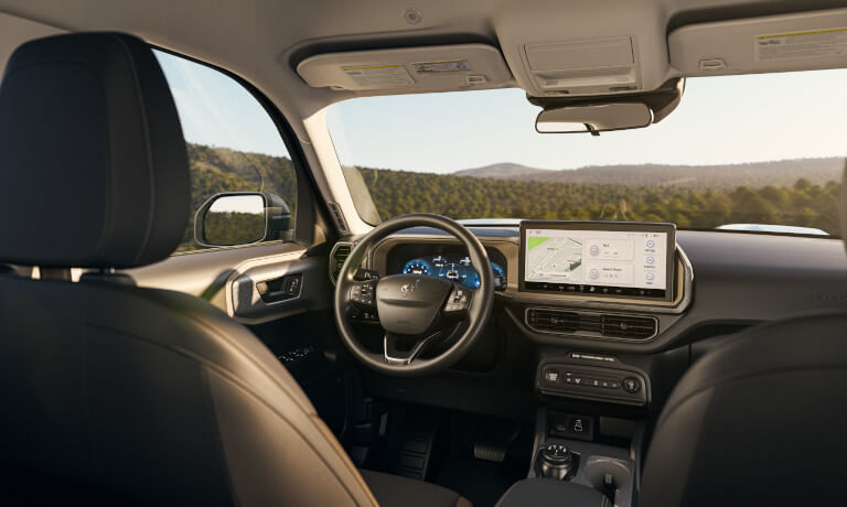2025 Ford Bronco Sport Interior Dashboard and Front Seats
