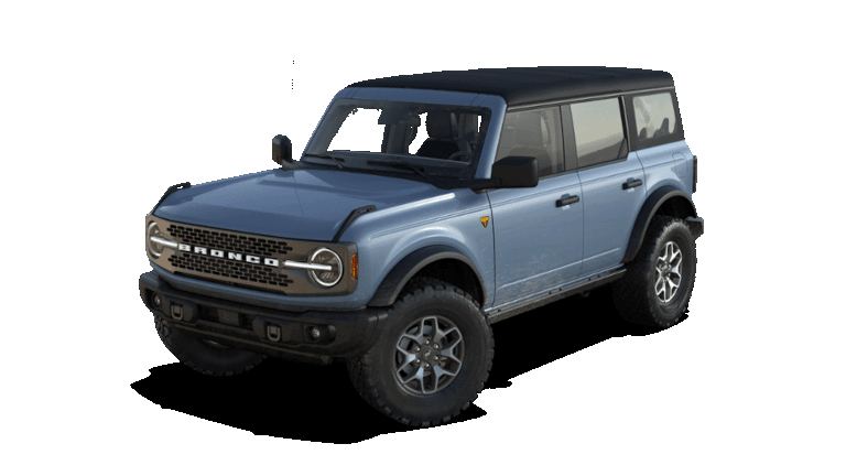 2025 Ford Bronco Badlands Exterior - Azure Gray