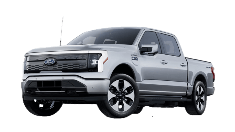 2025 Ford F-150 Lightning Platinum Exterior - Iconic Silver Metallic
