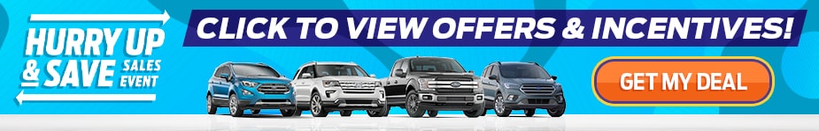 Tom Masano Ford Hurry Up and Save Sales Event Specials