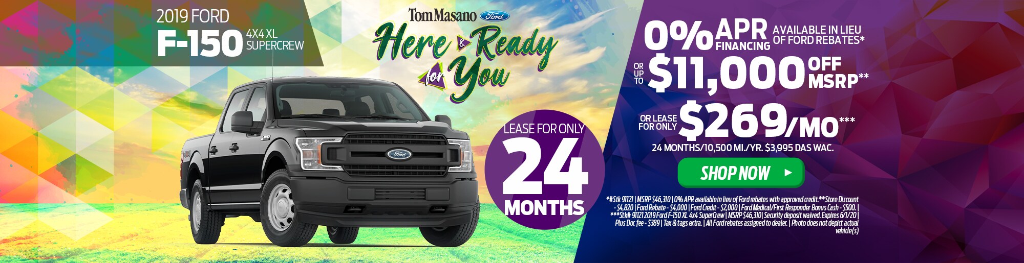 2019 Ford F-150 4x4 XL Supercrew