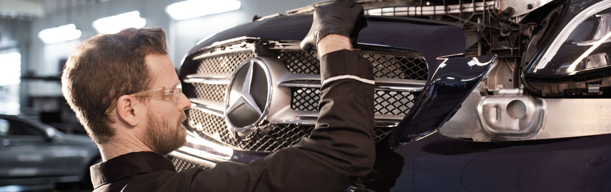 Mercedes-Benz collision repairs