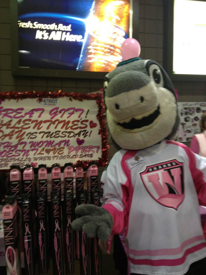 Worcester Shark's Finz