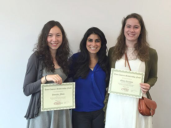 Tom Cosenzi Scholarship Fund - 2016 Winners Tom Cosenzi Scholarship Fund - 2016 Winners
