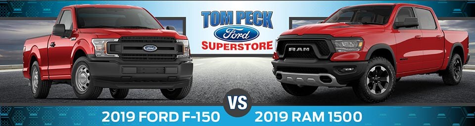 Ford F-150 vs. Ram 1500 Ford F-150 vs. Ram 1500