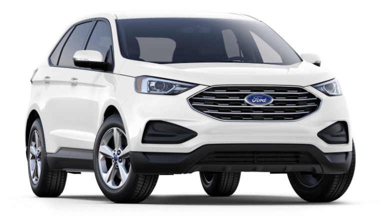 2019 Ford Edge SE in white
