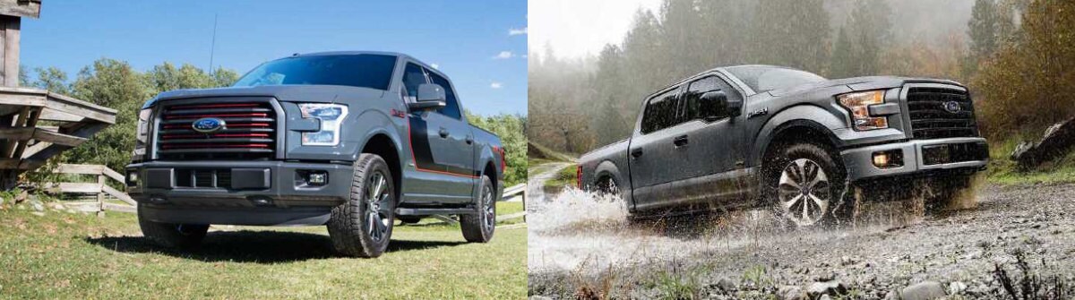 2017 Ford F-150 XL Sport vs. SXT Appearance Package in Huntley, IL