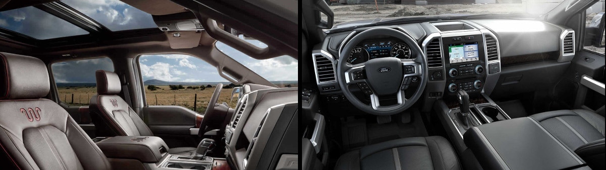 2017 ford f150 interior
