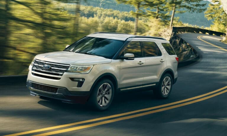 2019 Ford Explorer driving