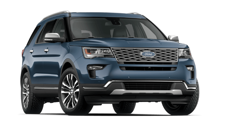 2019 Ford Explorer Platinum in Blue