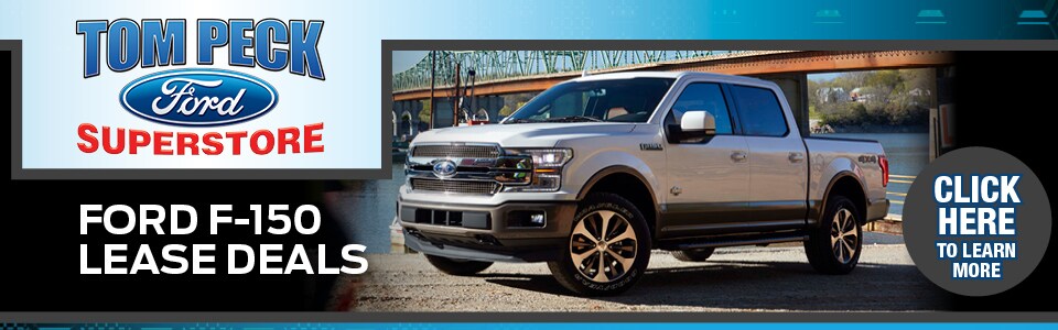 2019 Ford F-150 Lease Deals banner