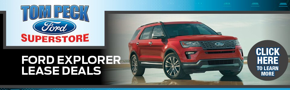 2019 Ford Explorer Lease Deals banner
